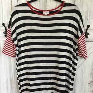 Black and white stripe Irma in xxs